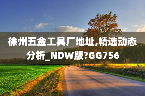 徐州五金工具厂地址,精选动态分析_NDW版?GG756