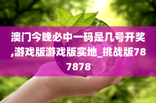 澳门今晚必中一码是几号开奖,游戏版游戏版实地_挑战版787878