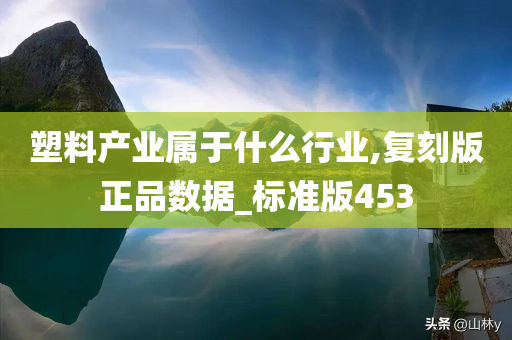 塑料产业属于什么行业,复刻版正品数据_标准版453