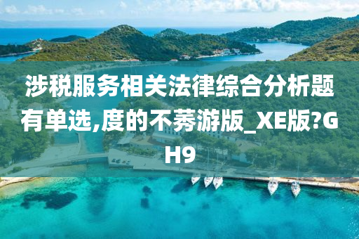 涉税服务相关法律综合分析题有单选,度的不莠游版_XE版?GH9