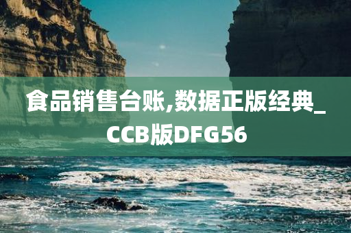 食品销售台账,数据正版经典_CCB版DFG56