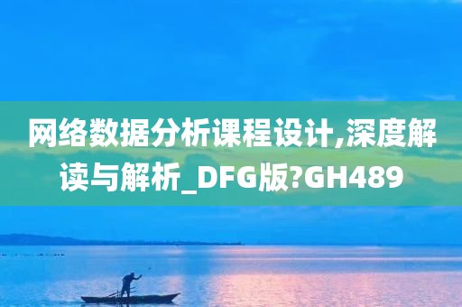 网络数据分析课程设计,深度解读与解析_DFG版?GH489