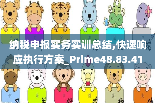 纳税申报实务实训总结,快速响应执行方案_Prime48.83.41