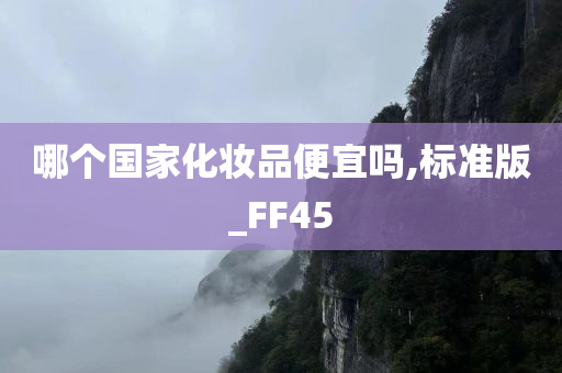 哪个国家化妆品便宜吗,标准版_FF45