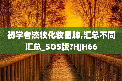 初学者淡妆化妆品牌,汇总不同汇总_SOS版?HJH66