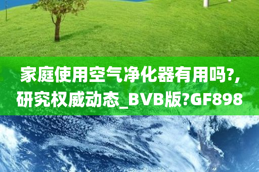 家庭使用空气净化器有用吗?,研究权威动态_BVB版?GF898