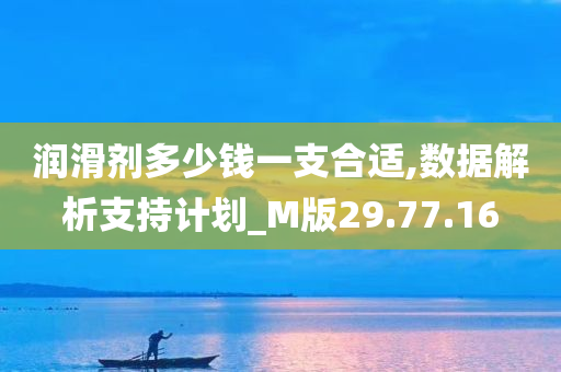 润滑剂多少钱一支合适,数据解析支持计划_M版29.77.16