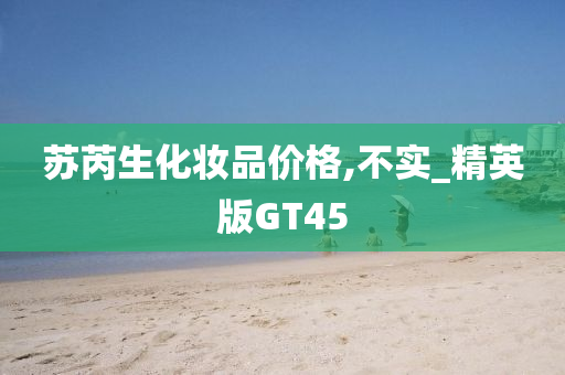 苏芮生化妆品价格,不实_精英版GT45