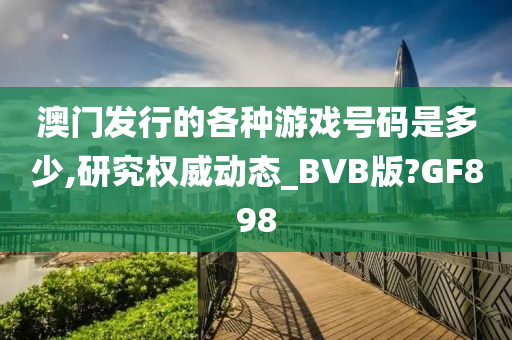 澳门发行的各种游戏号码是多少,研究权威动态_BVB版?GF898