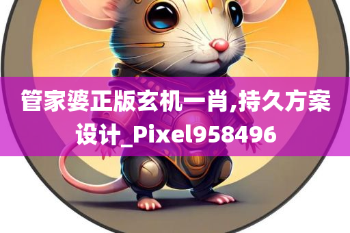 管家婆正版玄机一肖,持久方案设计_Pixel958496