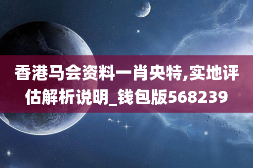 香港马会资料一肖央特,实地评估解析说明_钱包版568239