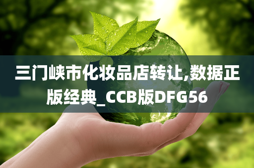 三门峡市化妆品店转让,数据正版经典_CCB版DFG56