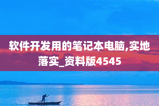 软件开发用的笔记本电脑,实地落实_资料版4545