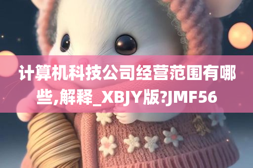 计算机科技公司经营范围有哪些,解释_XBJY版?JMF56