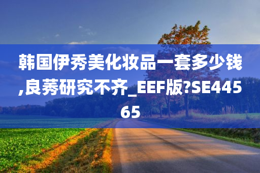 韩国伊秀美化妆品一套多少钱,良莠研究不齐_EEF版?SE44565