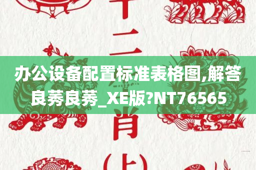 办公设备配置标准表格图,解答良莠良莠_XE版?NT76565