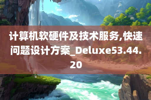 计算机软硬件及技术服务,快速问题设计方案_Deluxe53.44.20