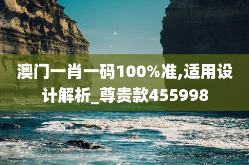 澳门一肖一码100%准,适用设计解析_尊贵款455998