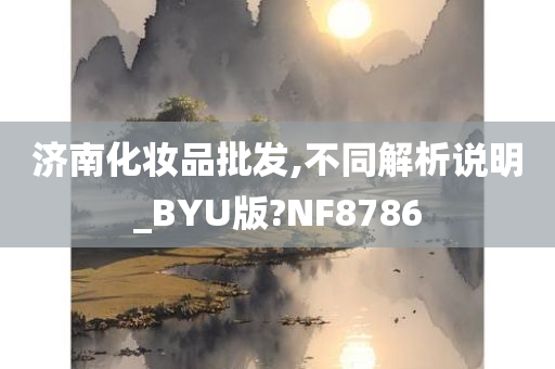 济南化妆品批发,不同解析说明_BYU版?NF8786