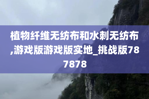 植物纤维无纺布和水刺无纺布,游戏版游戏版实地_挑战版787878