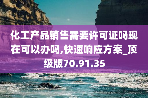 化工产品销售需要许可证吗现在可以办吗,快速响应方案_顶级版70.91.35