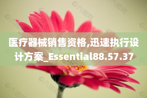 医疗器械销售资格,迅速执行设计方案_Essential88.57.37