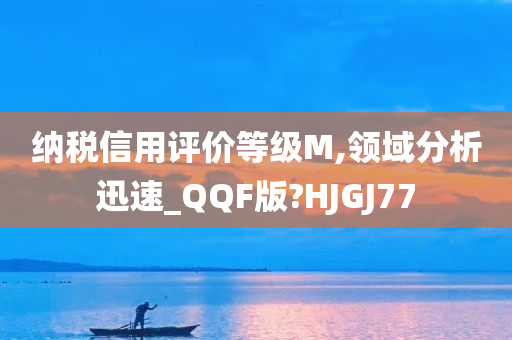 纳税信用评价等级M,领域分析迅速_QQF版?HJGJ77