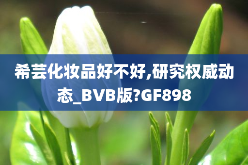 希芸化妆品好不好,研究权威动态_BVB版?GF898