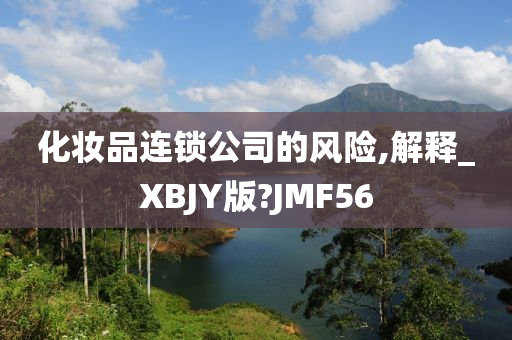 化妆品连锁公司的风险,解释_XBJY版?JMF56