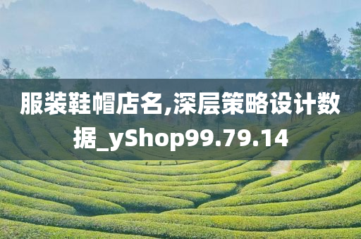 服装鞋帽店名,深层策略设计数据_yShop99.79.14