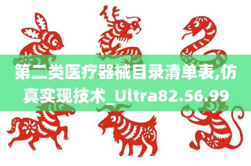 第二类医疗器械目录清单表,仿真实现技术_Ultra82.56.99