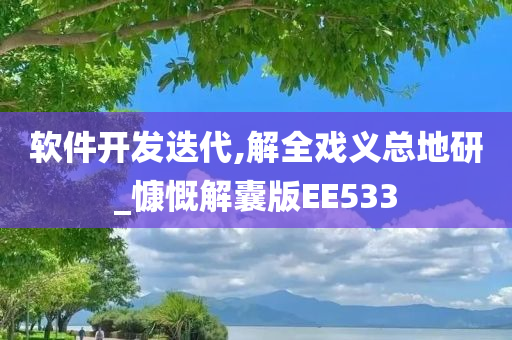 软件开发迭代,解全戏义总地研_慷慨解囊版EE533