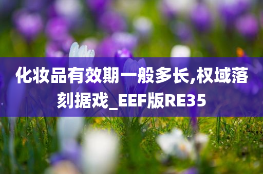 化妆品有效期一般多长,权域落刻据戏_EEF版RE35