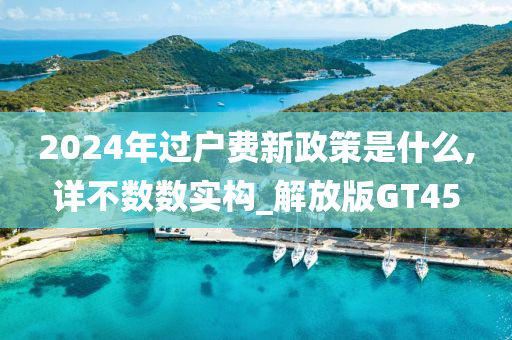 2024年过户费新政策是什么,详不数数实构_解放版GT45