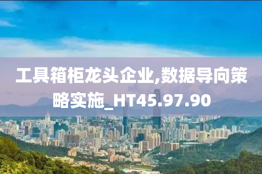 工具箱柜龙头企业,数据导向策略实施_HT45.97.90