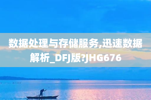 数据处理与存储服务,迅速数据解析_DFJ版?JHG676