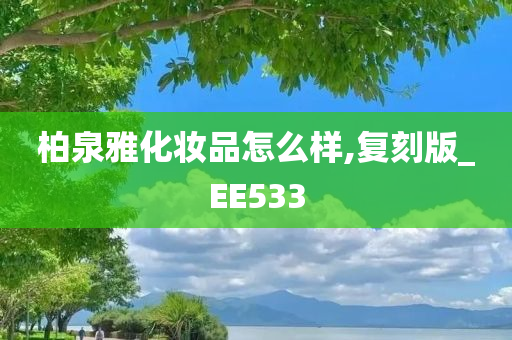 柏泉雅化妆品怎么样,复刻版_EE533