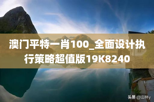 澳门平特一肖100_全面设计执行策略超值版19K8240