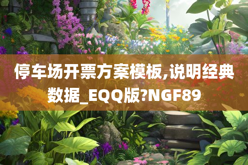 停车场开票方案模板,说明经典数据_EQQ版?NGF89