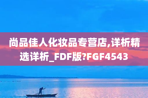 尚品佳人化妆品专营店,详析精选详析_FDF版?FGF4543