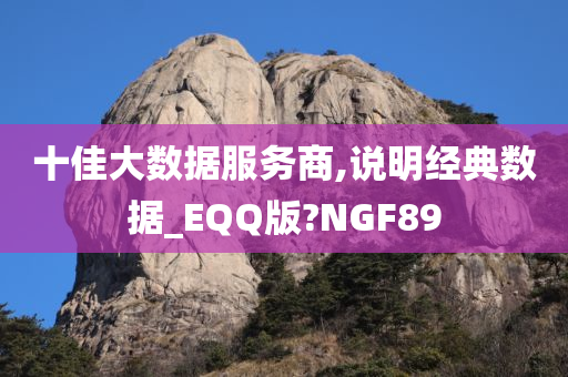 十佳大数据服务商,说明经典数据_EQQ版?NGF89