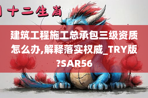 建筑工程施工总承包三级资质怎么办,解释落实权威_TRY版?SAR56