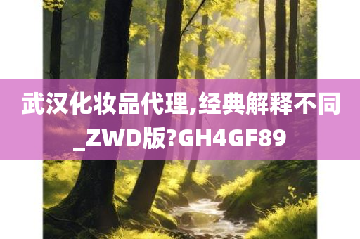 武汉化妆品代理,经典解释不同_ZWD版?GH4GF89