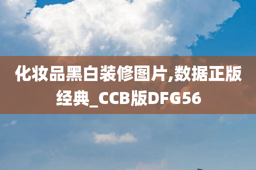 化妆品黑白装修图片,数据正版经典_CCB版DFG56