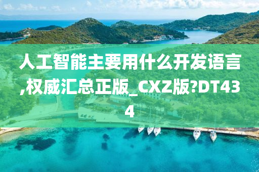 人工智能主要用什么开发语言,权威汇总正版_CXZ版?DT434