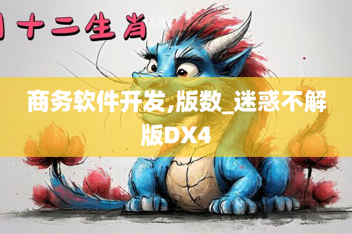 商务软件开发,版数_迷惑不解版DX4