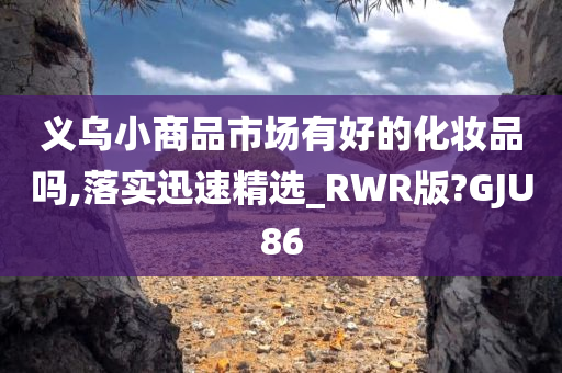 义乌小商品市场有好的化妆品吗,落实迅速精选_RWR版?GJU86