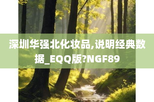 深圳华强北化妆品,说明经典数据_EQQ版?NGF89