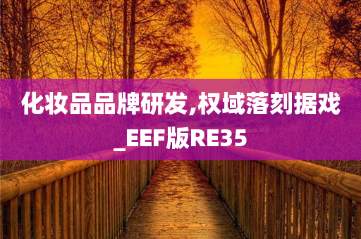 化妆品品牌研发,权域落刻据戏_EEF版RE35