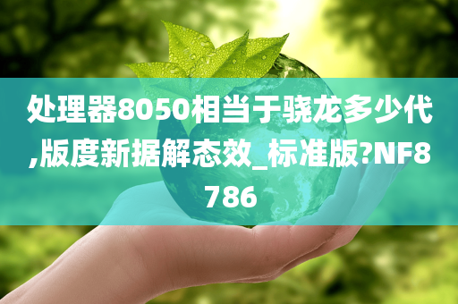 处理器8050相当于骁龙多少代,版度新据解态效_标准版?NF8786